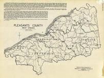 Pleasants County - Union, Washington, LaFayette, McKim, Grant, Jefferson, St. Marys, Waverly, West Virginia State Atlas 1933